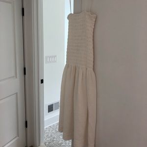 Bec + Bridge Midi cream/white dress